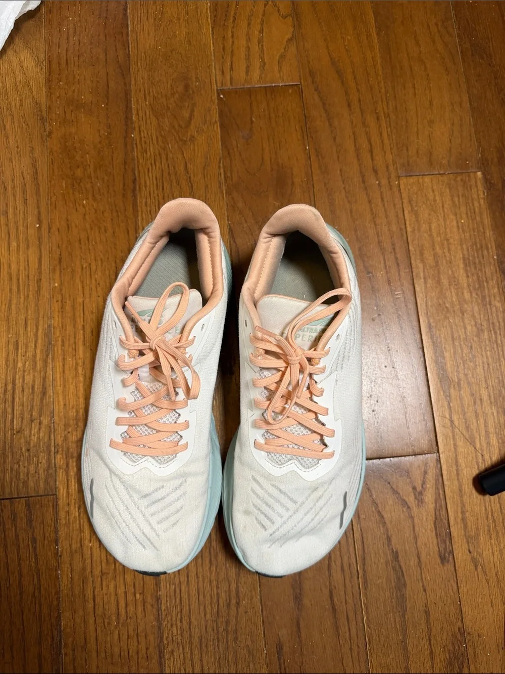 Women’s Altra VIA Olympus 2 Lightweight Running Sneakers - Peach/Mint